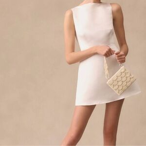 Reformation White Mini Dress